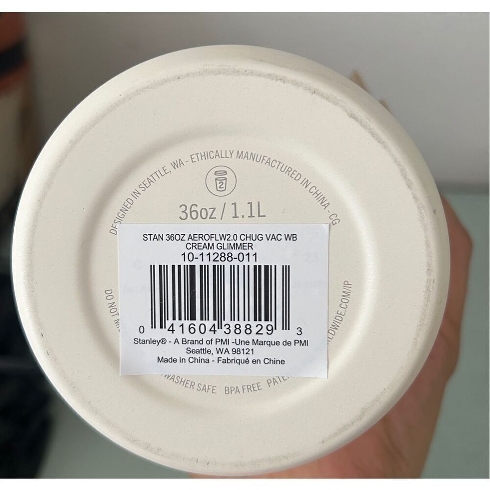 Stanley ice flow bottle 36oz cream glimmer - Picture 5 of 6